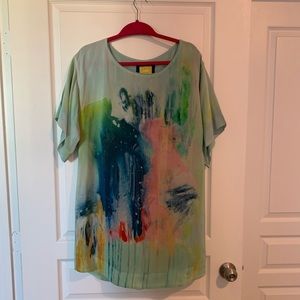 Maeve Splatter Paint Dress - Medium